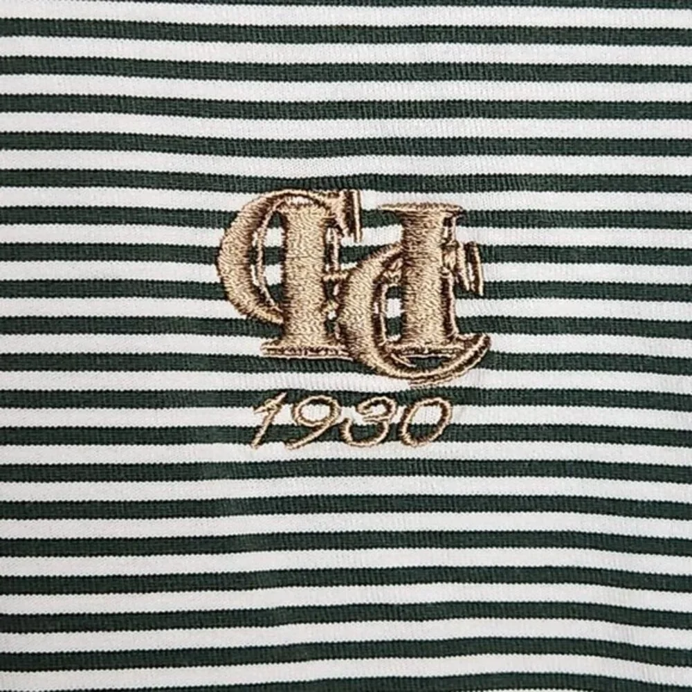 Polo Golf Ralph Lauren Mens Medium Golf Shirt Country Club 1930 Short Sleeved‎